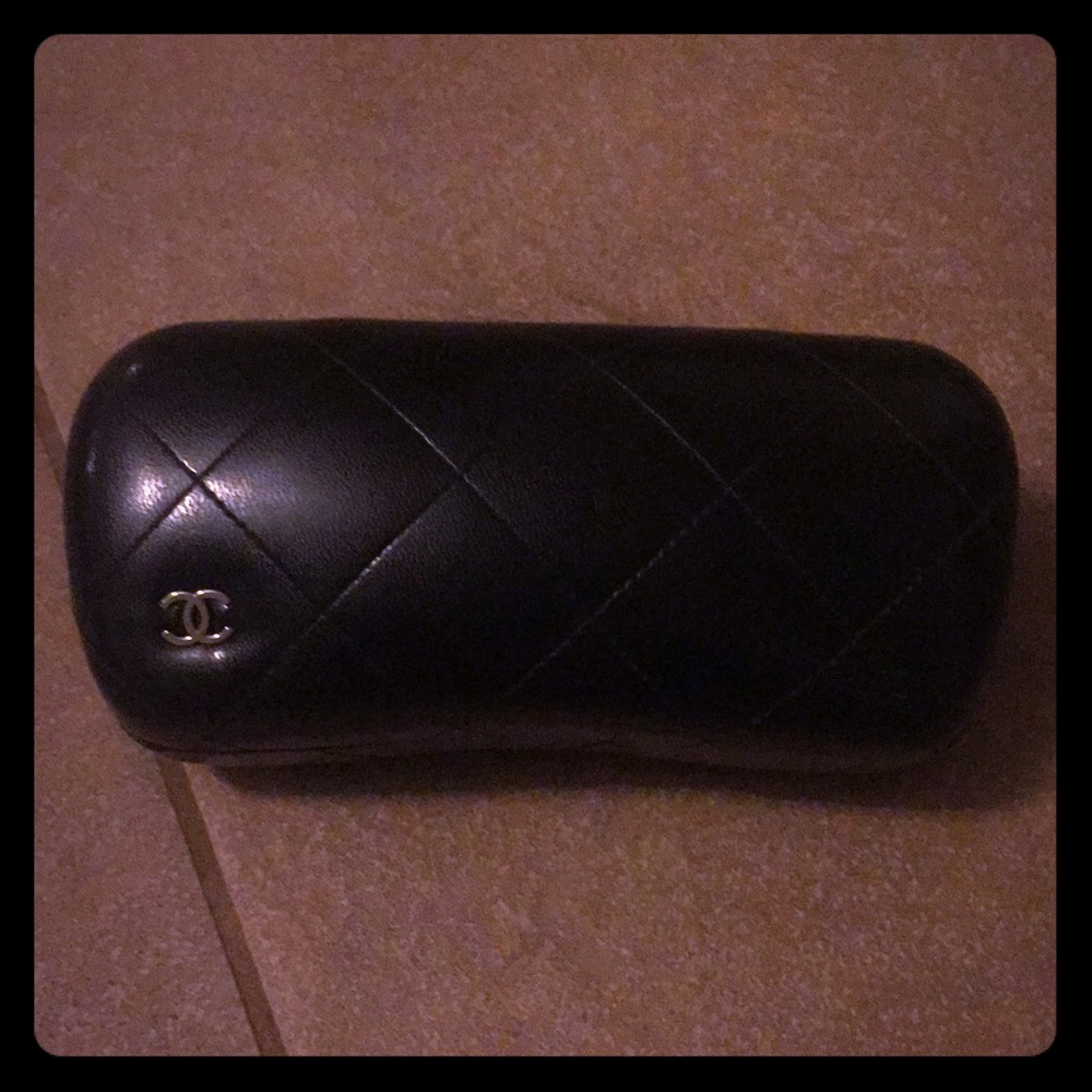 Chanel eye glass case
